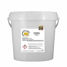 Potassium Carbonate 3000g Bucket Pearl Ash High Grade 99.9% FREE UK POSTAGE