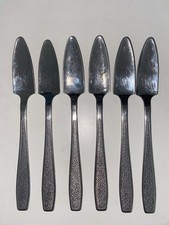 6 x 18cm Sheffield Firth Stainless Steel, Hand Finished Lustre Grain