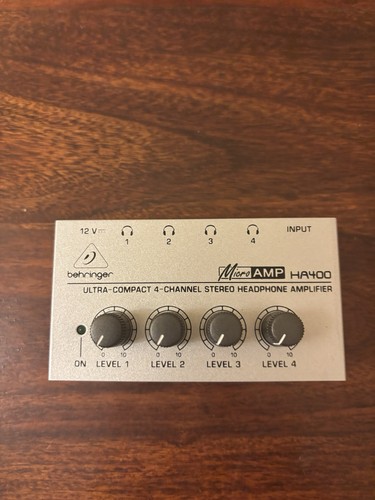 Behringer micro amp ha400 - behringer,