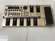 BOSS GT-6 GUITAR EFFECTS PROCESSOR GOLD COLOUR