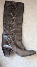 Retro Women's Brown Leather