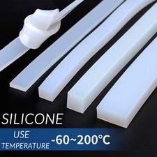 Solid silicone rubber - rubber, strip