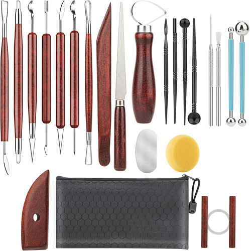 23pcs clay sculpting - 23pcs,