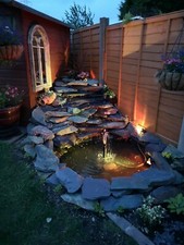 Purple Snowdonia Slate Walling and Rockery 