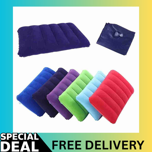 Inflatable pillows blow - blow, up