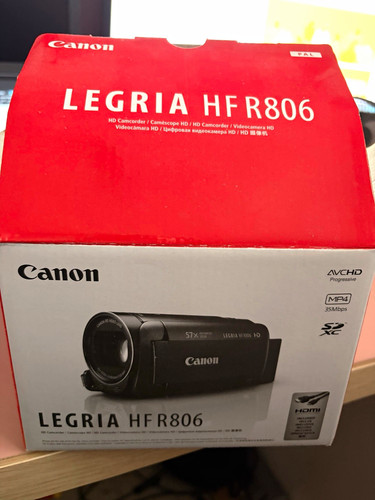 Canon legria r806 hd - legria,