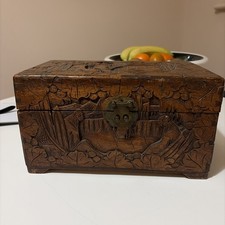 Vintage Carved Chinese Camphor