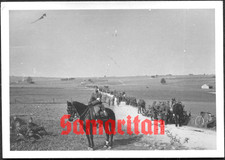 I12/25 WW2 ORIGINAL PHOTO OF GERMAN WEHRMACHT MEDIC ON HORSEBACK