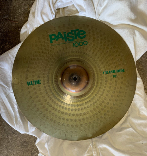 Paiste 1000 rude crash ride - rude, crash/ride