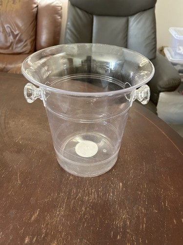 Clear plastic acrylic ice - clear,