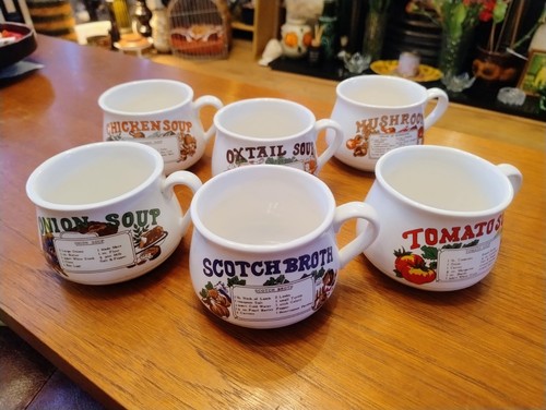 Full set six vintage recipe - full,