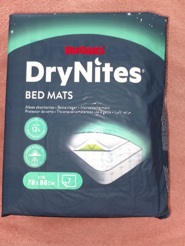 Huggies drynites bed - huggies, mats