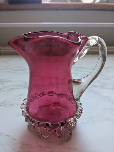 Victorian cranberry glass - ,