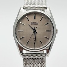 Seiko silver dial quartz - dial,