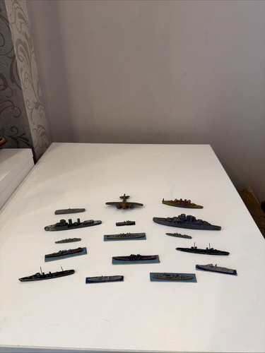 Vintage miniature ships boats - ships,