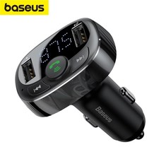 Bluetooth 4.2  FM Transmitter Handsfree 2*USB Charger Car Kit Radio Adapter hot