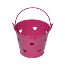 Pack of 10 Metal Hot Pink