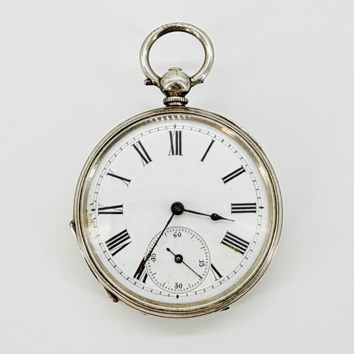 Antique silver cased - silver,