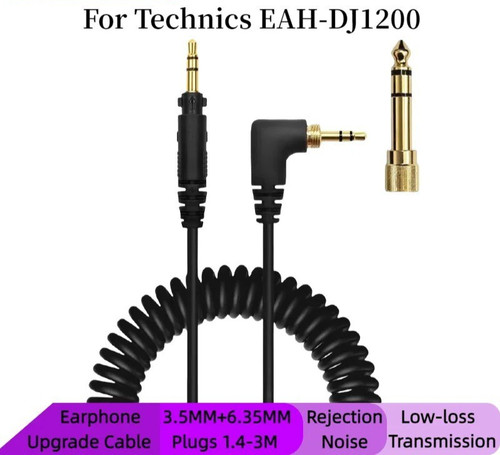 Spring headphone cable for - cable,