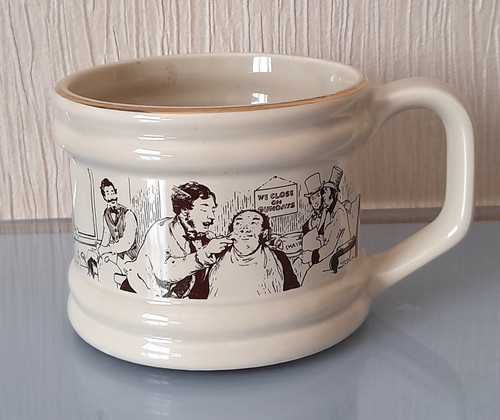 Vintage wade cream shaving mug - vintage,