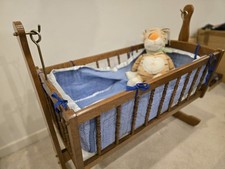 Beautiful Vintage Rocking Baby