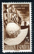 SPANISH SAHARA 1952 128 ** MINT IMPECCABLE CONQUEROR €40(F4254