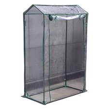 PVC Greenhouse Cover for For plants with Convenient Rolling Door Access