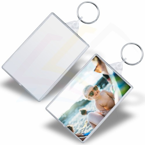 Large blank acrylic keyring - blank,