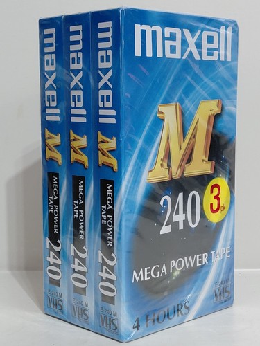 Maxell 240 mega - m, vhs