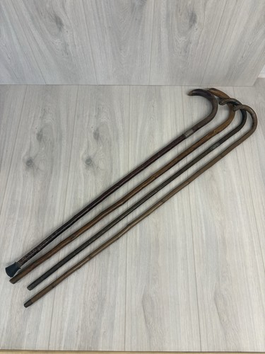 Antique walking stick - x4,