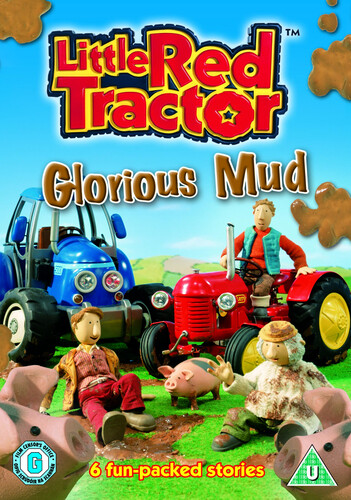 Little red tractor - tractor:, glorious