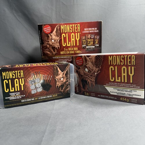 Monster clay premium sculpting - monster,