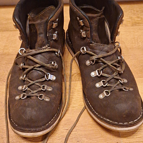 Danner brown leather hiking - brown,