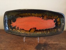 Vintage Eric Leaper Newlyn Pottery Platter (small damage to 1 corner) 44.5cm