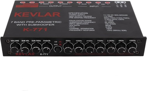 Car equalizer band graphic - equalizer, 7