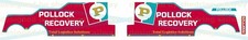 1/76 Code3 Pollock recovery Decals For Oxford Diecast Recovery trucks
