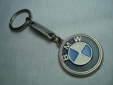BMW vintage 1980s original car keychain keyring