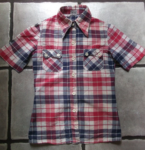 Shirt checked skinhead vintage - checked,