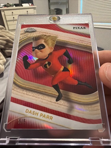 Topps chrome disney dash parr - dash,