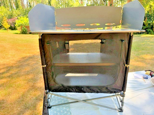 Camping cooking stand - camping, stand.