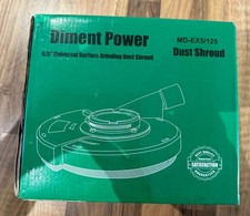 Diment Power Universal Surface Grinding Dust Shroud 115/125mm -for Angle Grinder