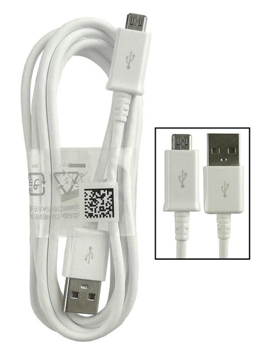 Usb white charger power - 1m,