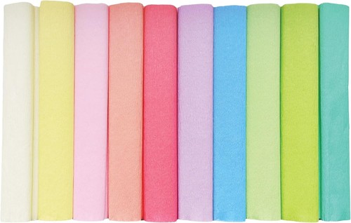 Crepe paper rolls - crepe,