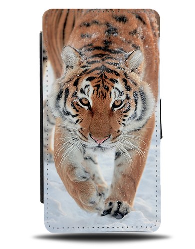 Snow tiger flip wallet - flip, case