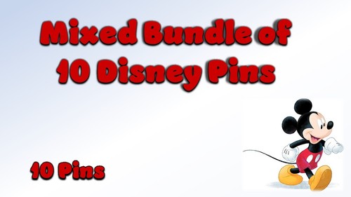 Mixed bundle of 10 disney - of,