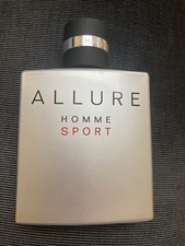 CHANEL Allure Homme Sport Aftershave 100ml EMPTY Bottle