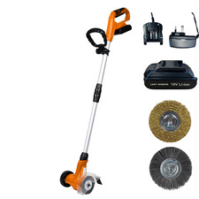 Cordless Electric Weed Remover Brush Tool - Moss Patio Block Paving Cleaner
