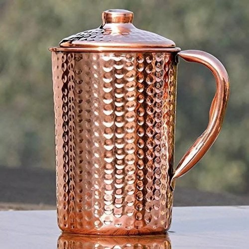 Pure copper water hammered - pure,