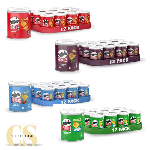 Pringles multi flavour crisps - pringles,
