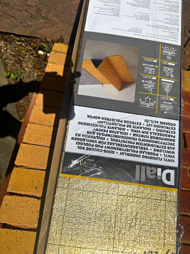 Diall vinyl flooring underlay - vinyl,